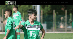 Desktop Screenshot of ducatocalcio.com