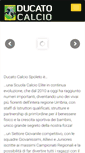 Mobile Screenshot of ducatocalcio.com